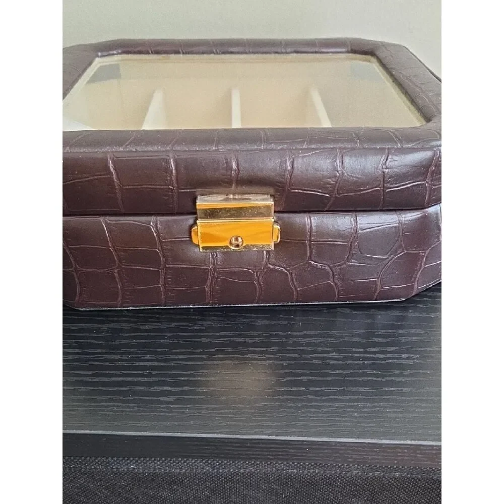 Mens Leather Jewerly Box